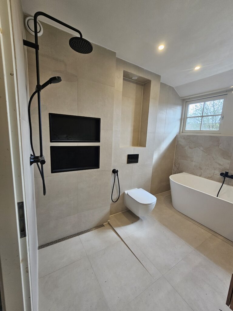 renovatie van een badkamer